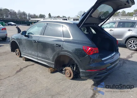 2020 Audi Q3 Premium 45 Tfsi S Line Quattro Tiptronic z USA, uszkodzony, nr VIN WA1DECF33L1073166